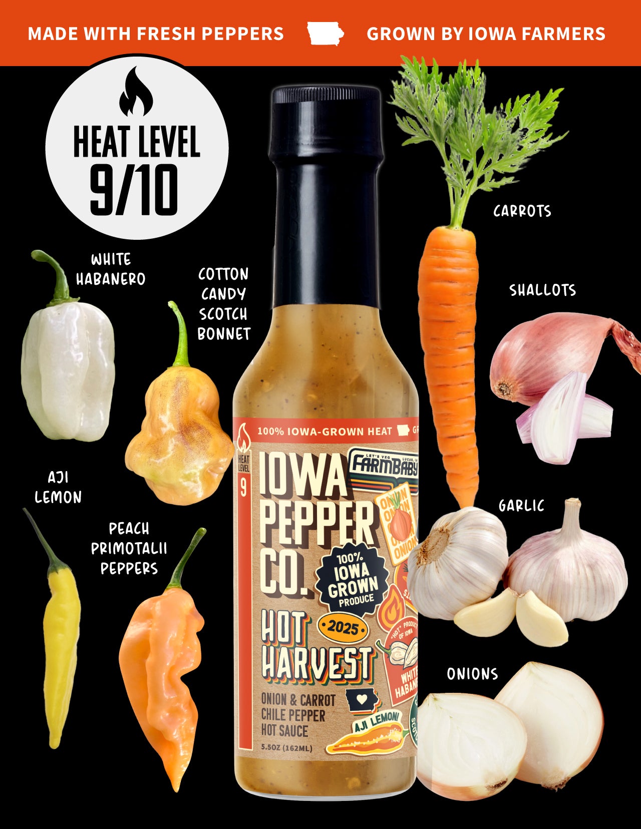 HOT HARVEST 2025 HOT SAUCE