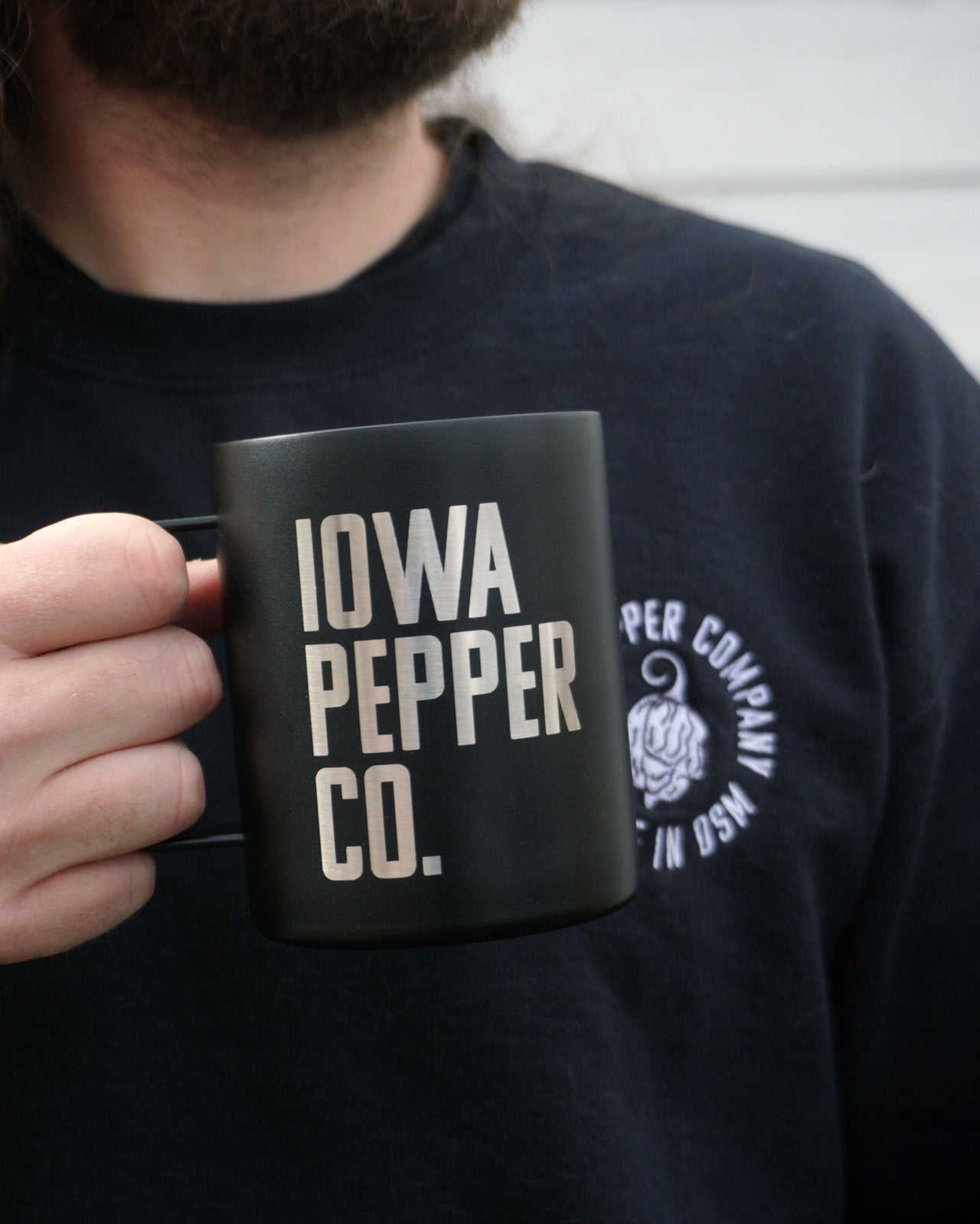 Stainless Steel Engraved Insulated Coffee Mug