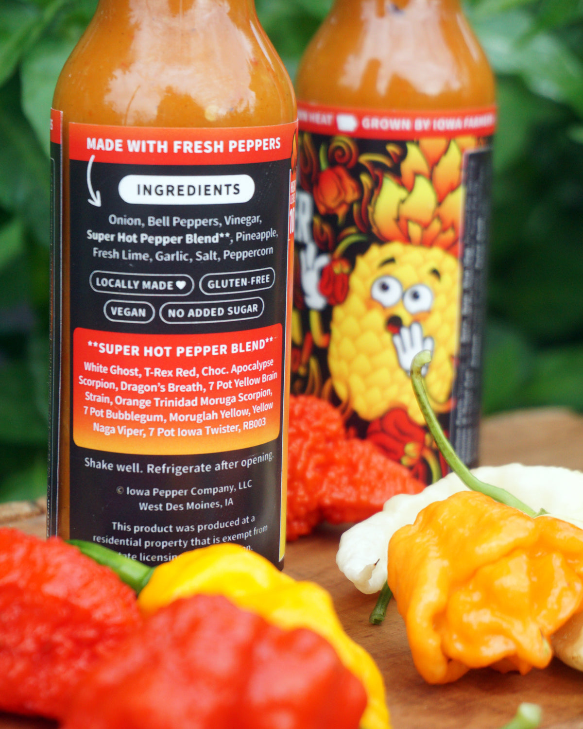 PIÑA FUEGO HOT SAUCE (10/10 Heat)