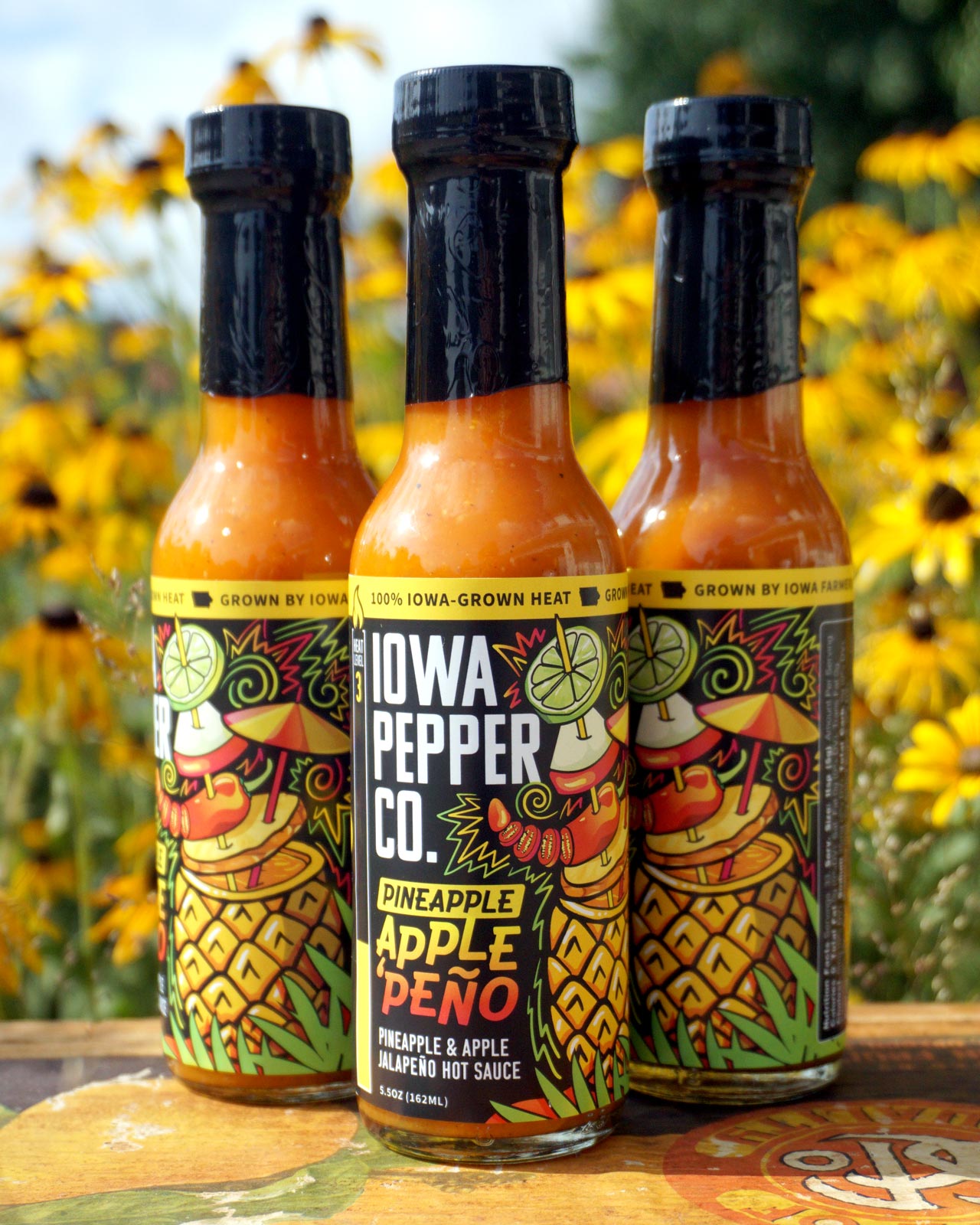 PINEAPPLE APPLE 'PEÑO HOT SAUCE