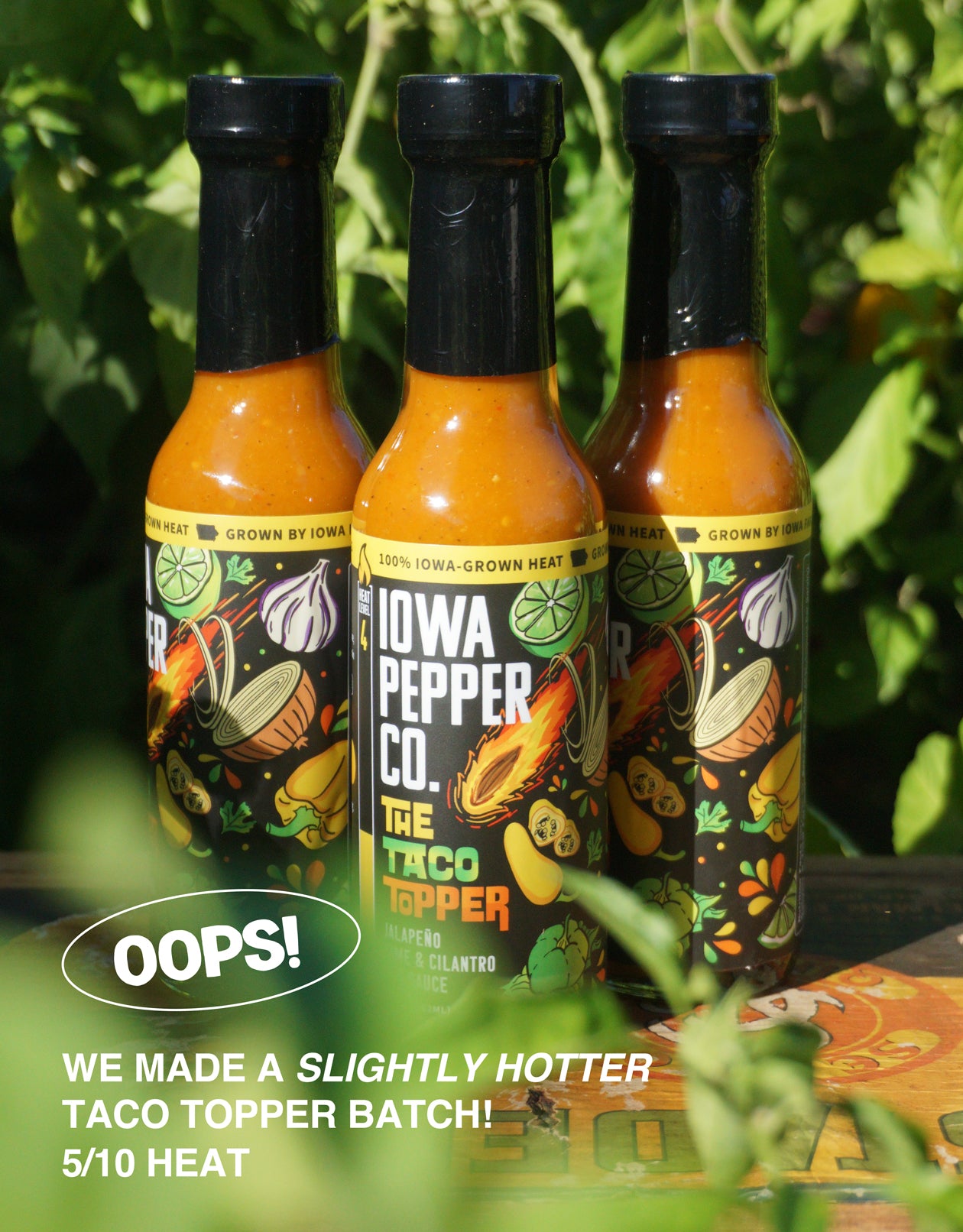 THE TACO TOPPER HOT SAUCE