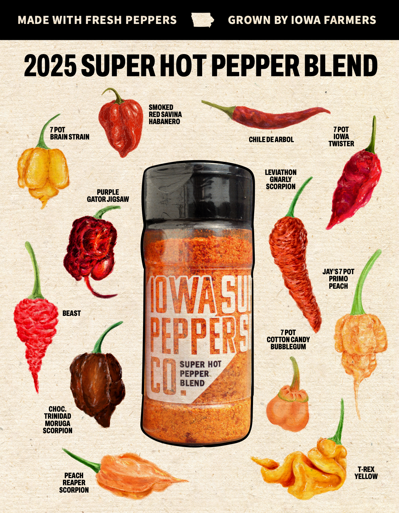 2025 SUPER HOT PEPPER BLEND