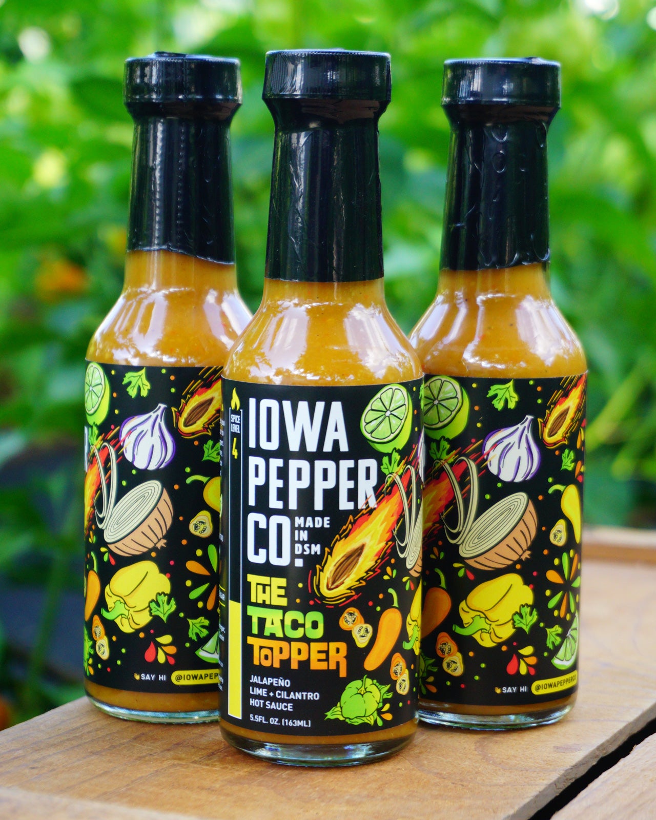 THE TACO TOPPER HOT SAUCE